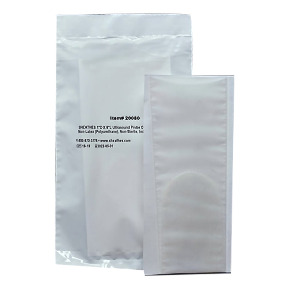 Sheathes Ultrasound Probe Cover-Ultrasound Probe Cover Sheathes 1 X 9 Inch Plastic NonSterile Rolled