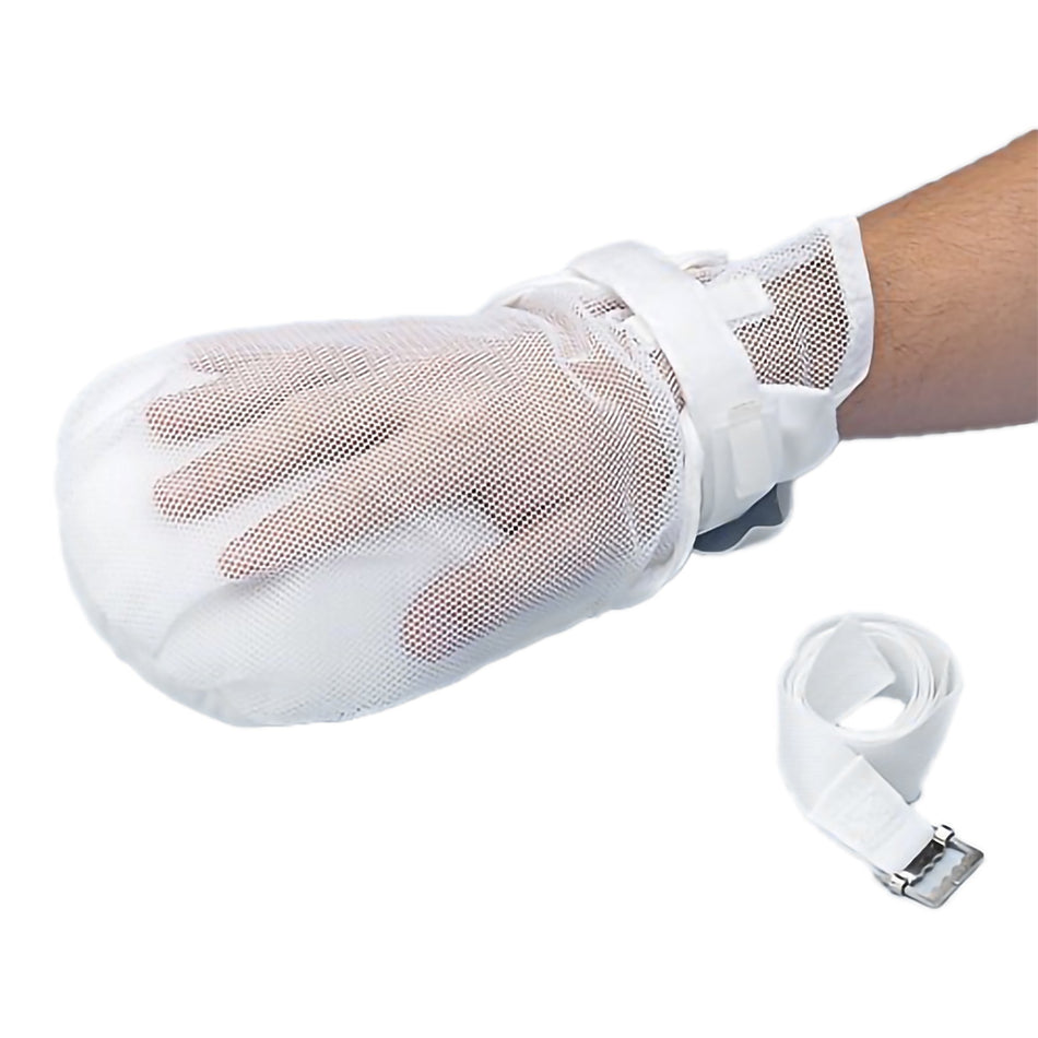 Hand Control Mitt Double-Security Mitts One Size Fits Most Strap Fastening 2-Strap