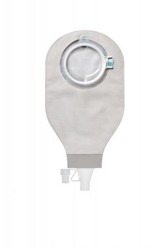 SenSura Mio Click Two-Piece Drainable Opaque Filtered Ileostomy Pouch, Green Code-Ileostomy Pouch SenSura Mio Click Two-Piece System 9 Inch Length Drainable