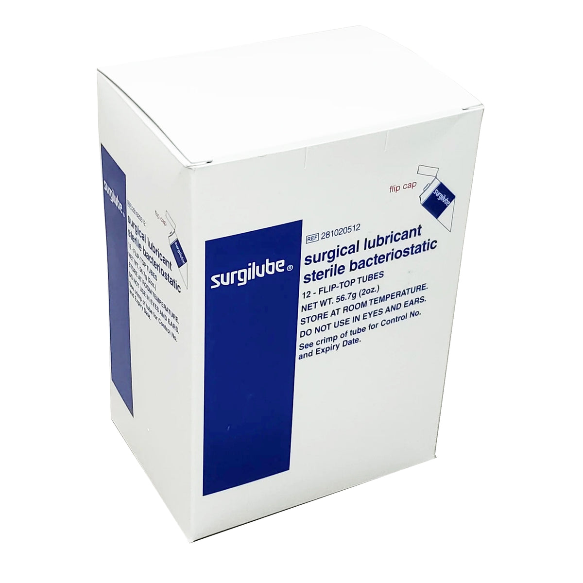 Surgilube Lubricating Jelly - Carbomer free, 2-ounce tube-Lubricating Jelly - Carbomer free Surgilube 2 oz. Tube Sterile