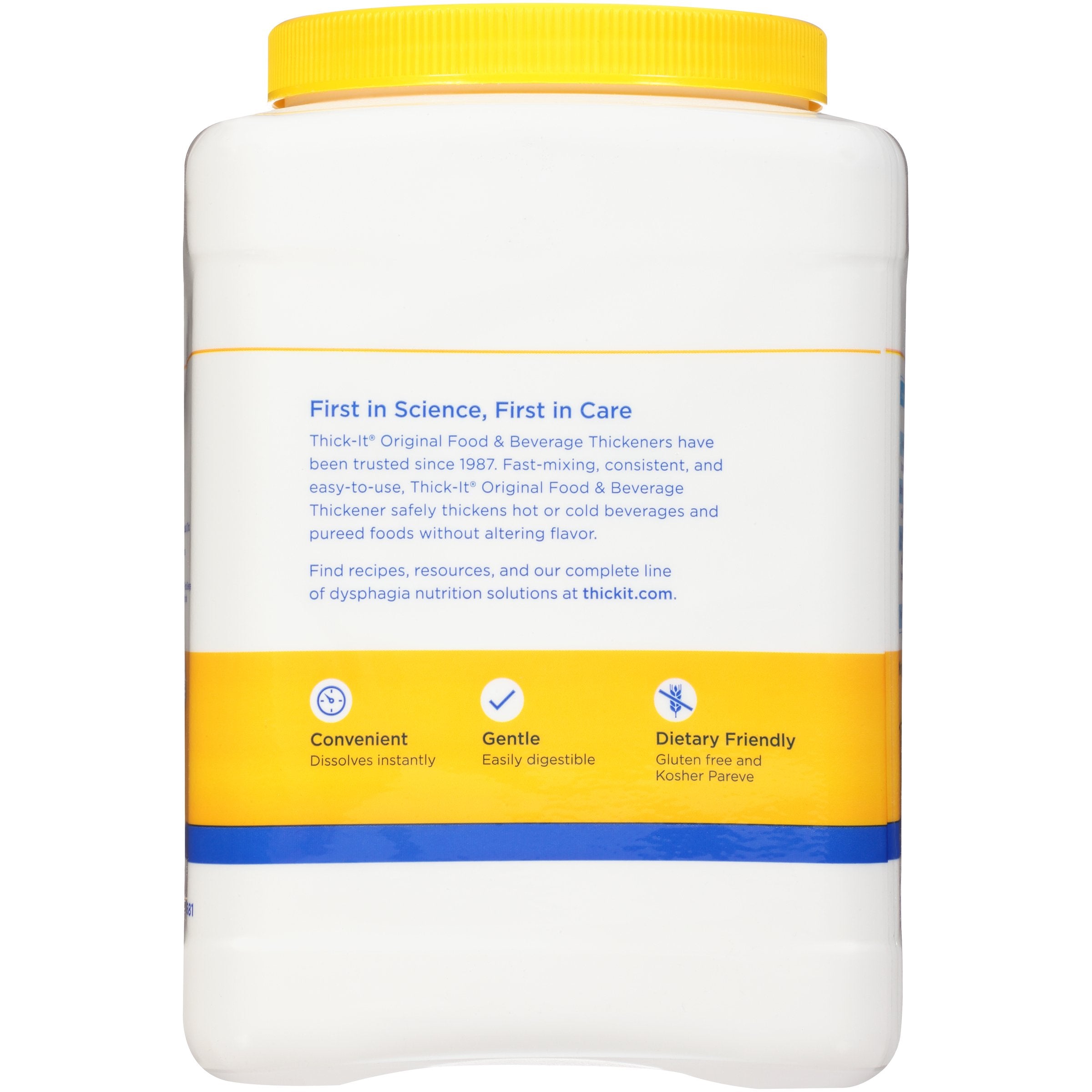 Thick-It® Original Ready to Use Food & Beverage Thickener, 36-ounce canister - Nutritionals and Feeding Supplies>Nutrition...