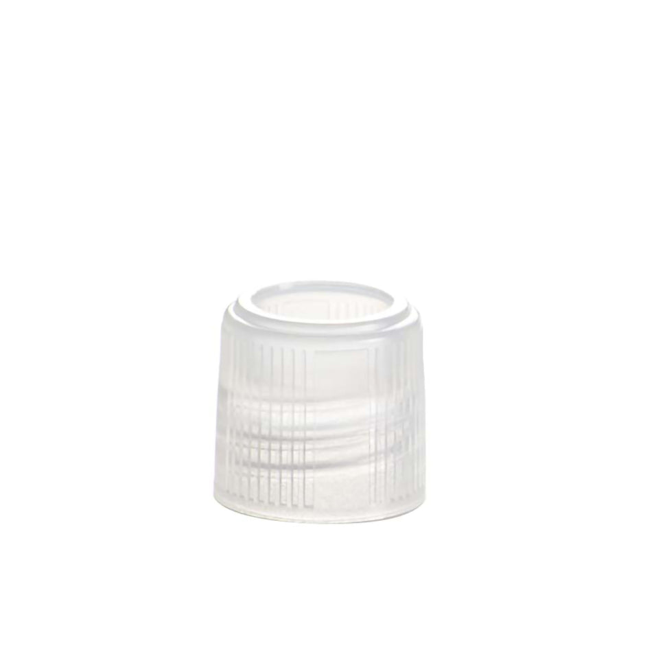 T501 Series Tube Closure-T501 Series Tube Closure Polypropylene Screw Cap Clear For T501 and T502 Series Sample Tube NonSterile