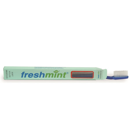 fresh mint Toothbrush-Toothbrush Freshmint Assorted Colors Adult Nylon