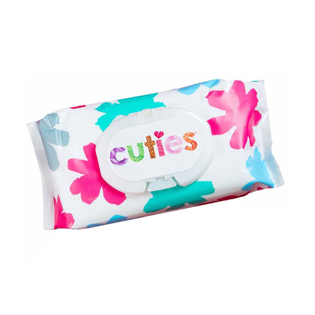Cuties Baby Wipes, Soft Pack, Aloe, Unscented - Personal Hygiene>Skin Care>Personal Wipes - First Quality Products LLC