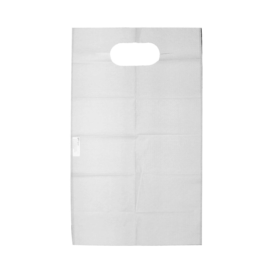Tidi® Slipover Adult Bib, 18 x 30 in., White - Apparel>Bibs - Tidi Products