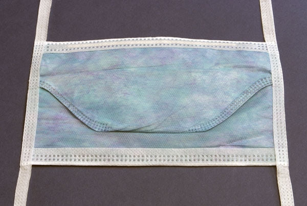 Secure-Gard Secure Bill Surgical Mask-Surgical Mask Cardinal Health Anti-fog Foam ASTM Level 3 Tie Closure One Size Fits Most