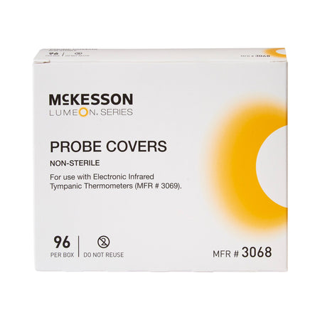 McKesson Lumeon Tympanic Thermometer Probe Cover-Tympanic Thermometer Probe Cover McKesson LUMEON For use with Tympanic Thermometers 96 per Box