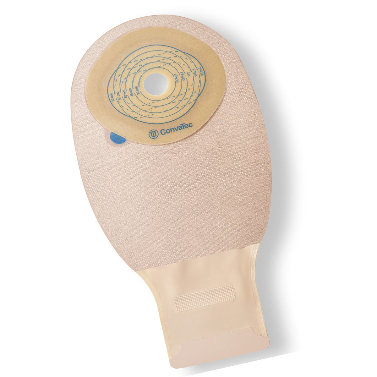 Esteem + One-Piece Drainable Transparent Ostomy Pouch, 12-Inch Length, 13/16 to 2-3/4 Inch Stoma-Ostomy Pouch Esteem+ One-Piece System 12 Inch Length Trim to Fit 13/16 to 2-3/4 Inch Stoma Drainable