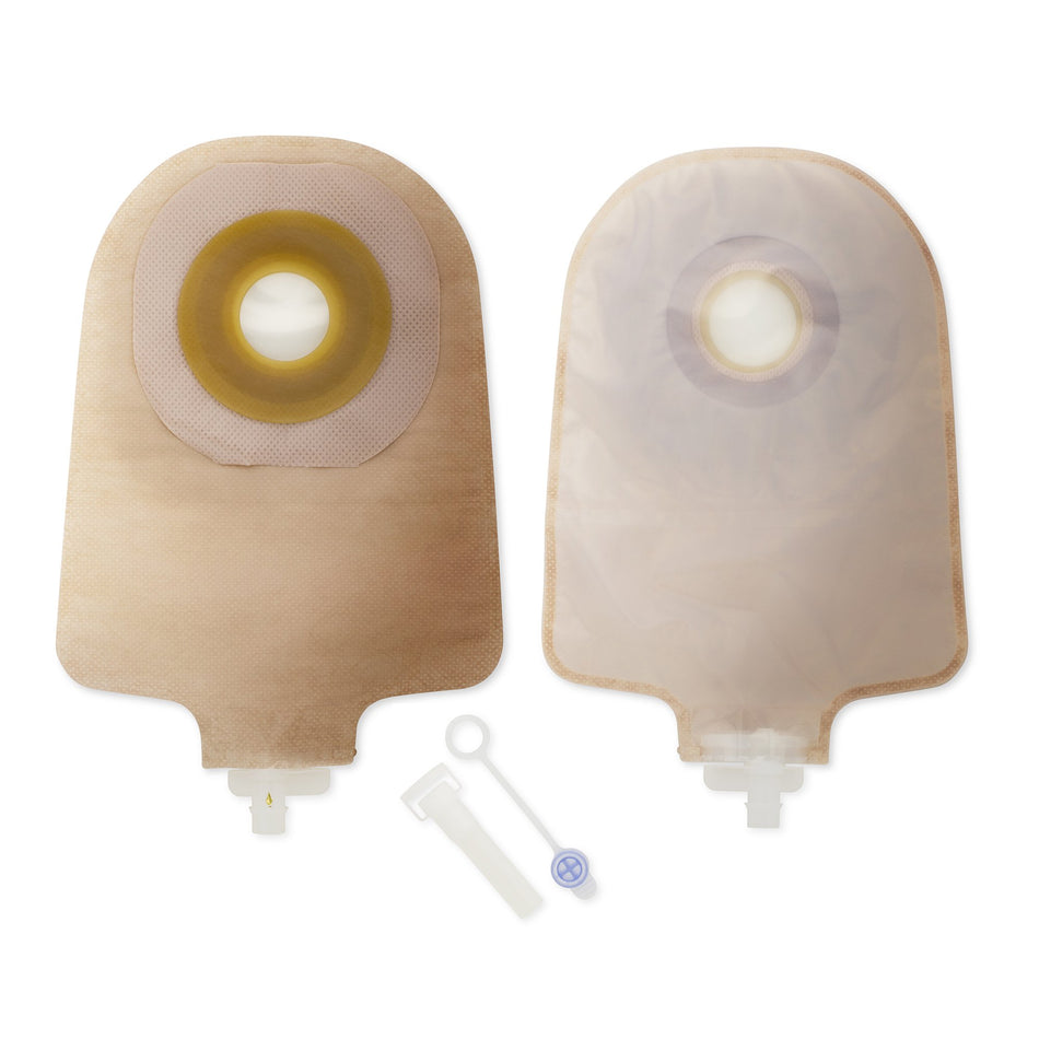 Premier One-Piece Drainable Transparent Urostomy Pouch, 9 Inch Length, 5/8 Inch Stoma-Urostomy Pouch Premier One-Piece System 9 Inch Length 5/8 Inch Stoma Drainable