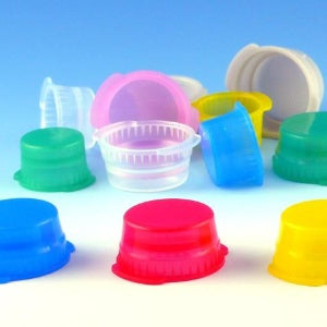 Globe Scientific Tube Closure for 16 mm Tubes-"Globe Scientific Tube Closure Polyethylene Snap Cap Blue For 16 mm Vacuum and Test Tubes, Evacuated Blood Drawing Tubes, Glass and Plastic Tubes NonSterile"