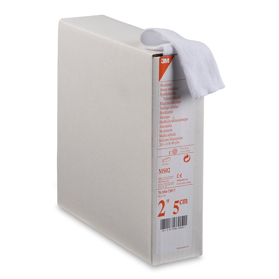 3M Synthetic Cast Stockinette, 2 Inch x 25 Yard-Stockinette Tubular / Undercast 3M Synthetic 2 Inch X 25 Yard Polyester NonSterile