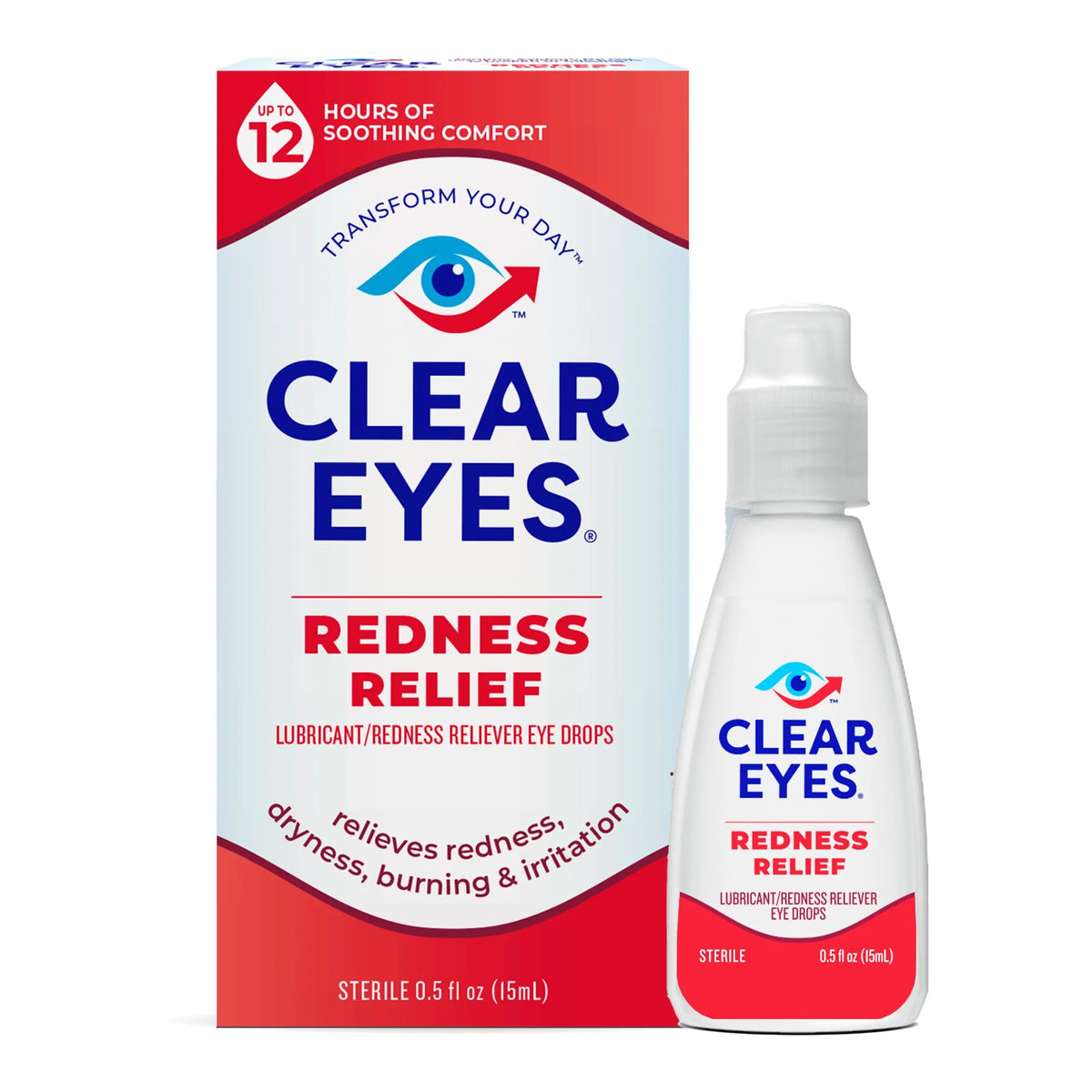 Clear Eyes Allergy Eye Relief-Allergy Eye Relief Clear Eyes 0.5 oz. Eye Drops