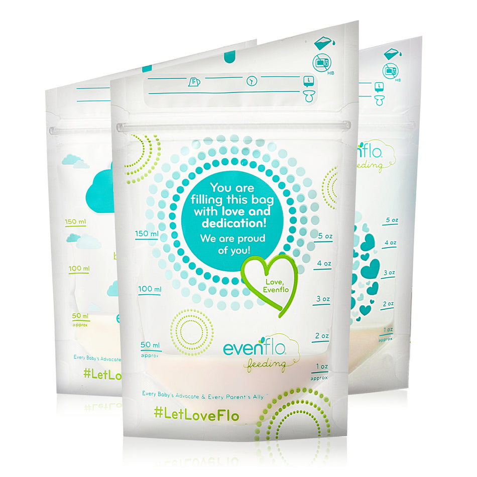 Evenflo� Breast Milk Storage Bags-Breast Milk Storage Bag Evenflo Advanced 5 oz. Food Grade Material