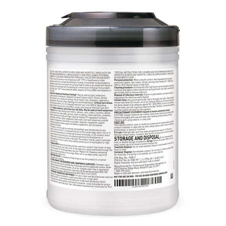 Sani-Cloth® AF3 Germicidal Large Disinfectant Wipes, Canister, 160 ct. - Housekeeping>Cleaners and Disinfectants - Profess...