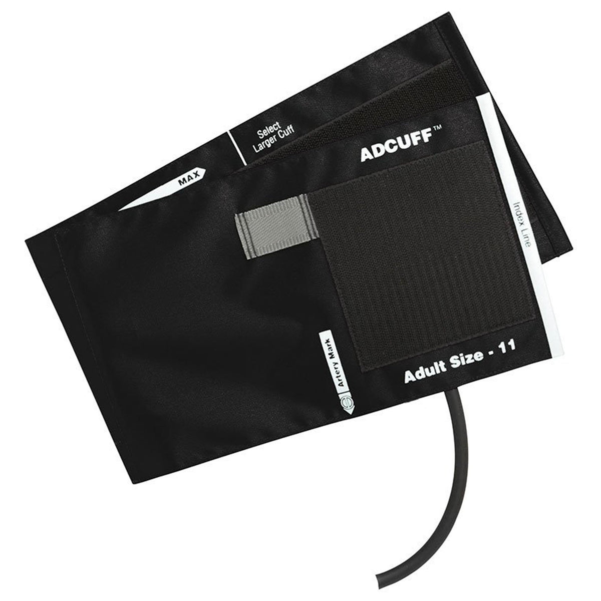 Adcuff Cuff, 1-Tube Bladder-Reusable Blood Pressure Cuff Adcuff 23 to 40 cm Arm Nylon Cuff Adult Cuff