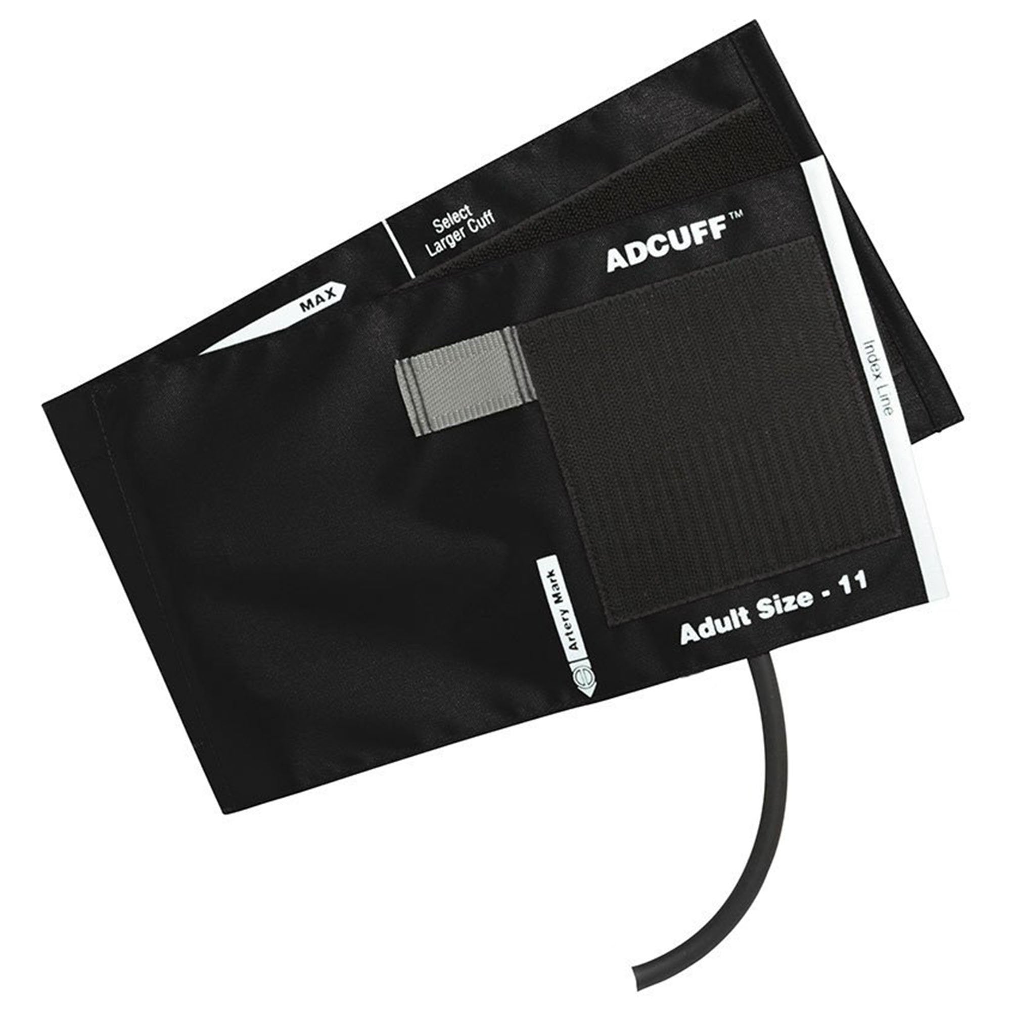 Adcuff Cuff, 1-Tube Bladder-Reusable Blood Pressure Cuff Adcuff 23 to 40 cm Arm Nylon Cuff Adult Cuff