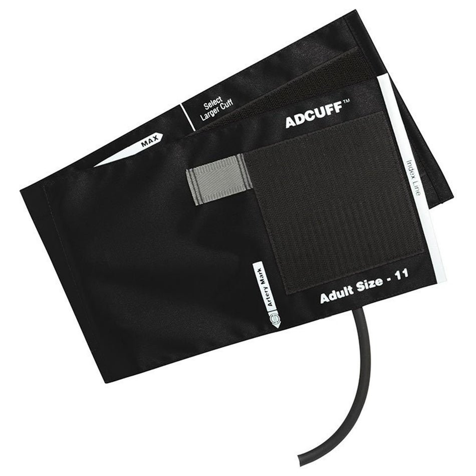 Adcuff Cuff, 1-Tube Bladder-Reusable Blood Pressure Cuff Adcuff 23 to 40 cm Arm Nylon Cuff Adult Cuff