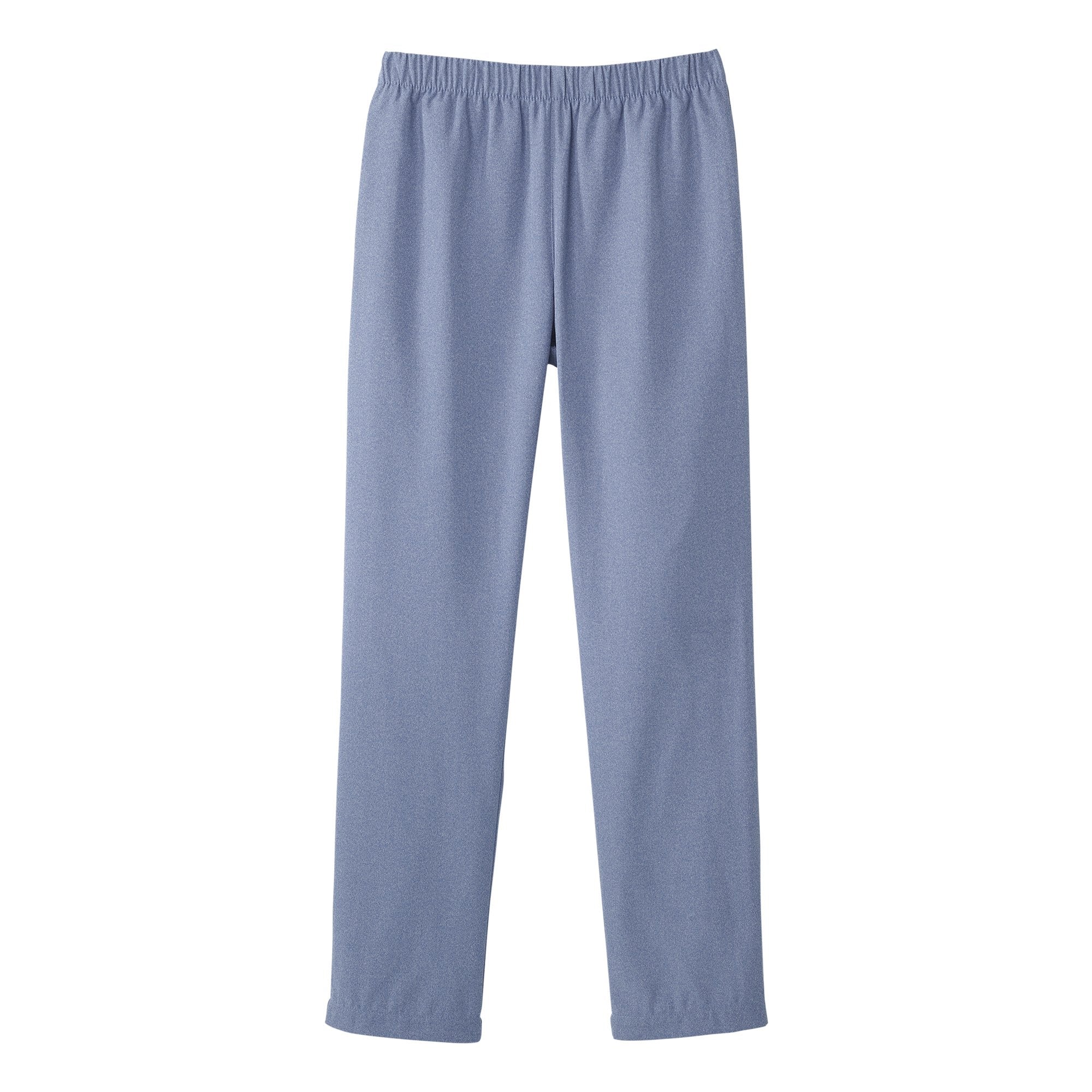 Silverts® Women's Open Back Gabardine Pant, Heather Chambary Blue, 3X-Large