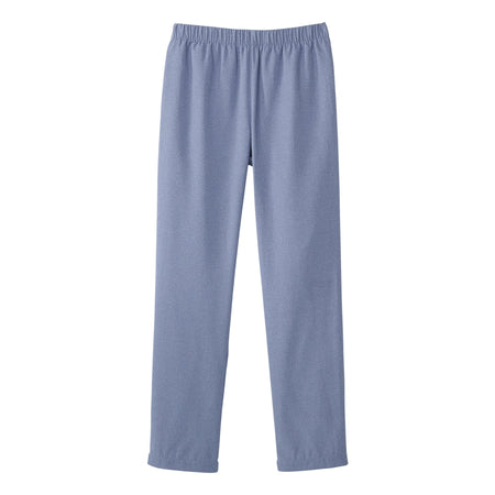 Silverts® Women's Open Back Gabardine Pant, Heather Chambary Blue, 3X-Large