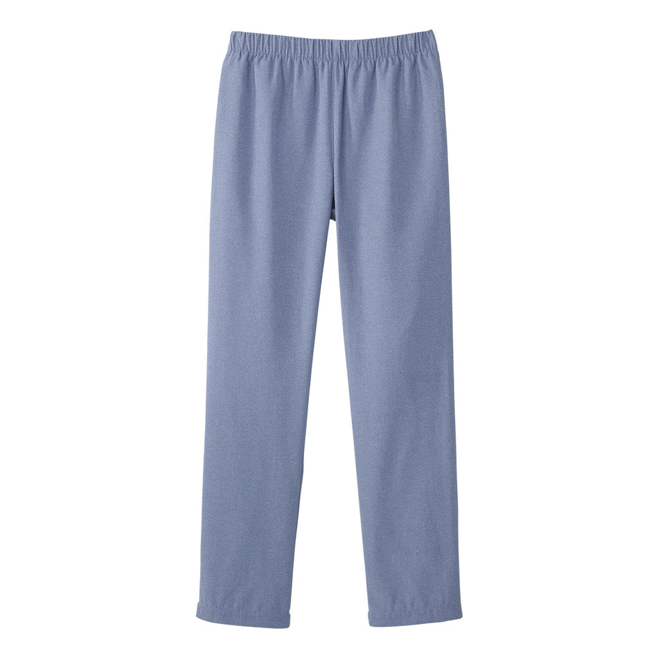 Silverts® Women's Open Back Gabardine Pant, Heather Chambary Blue, 3X-Large