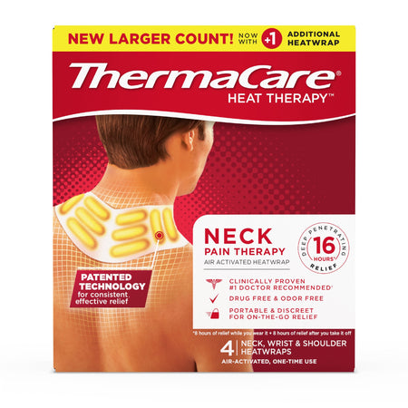 ThermaCare® Neck Pain Therapy Heatwraps, also for Wrists and Shoulders - Physical Therapy>Treatments>Hot - Emerson Healthcare
