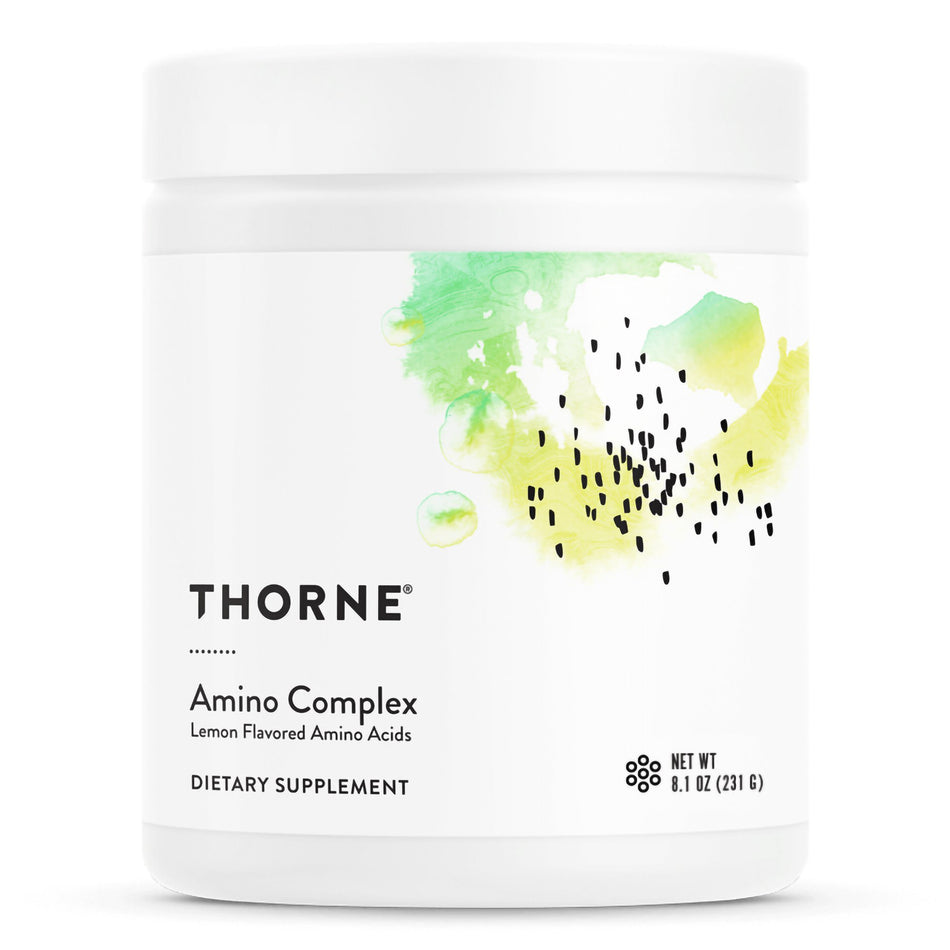 Dietary Supplement THORNE® Amino Complex - Lemon Various Strengths Powder 8.1 oz. Lemon Flavor