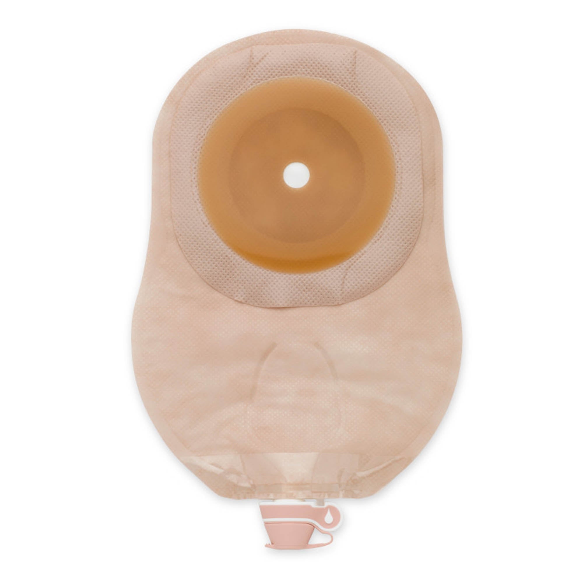 Premier One-Piece Urostomy Pouch, Beige, Up to 2-1/2 Inch Opening-"Urostomy Pouch Premier One-Piece System 9 Inch Length Flat, Trim to Fit Drainable"