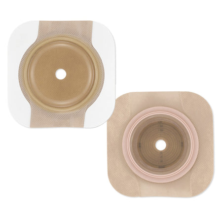 New Image CeraPlus Skin Barrier Pre-Cut Extended Wear-"Ostomy Barrier New Image CeraPlus Precut, Extended Wear Adhesive Tape Borders 44 mm Flange Green Code System 1 Inch Opening"