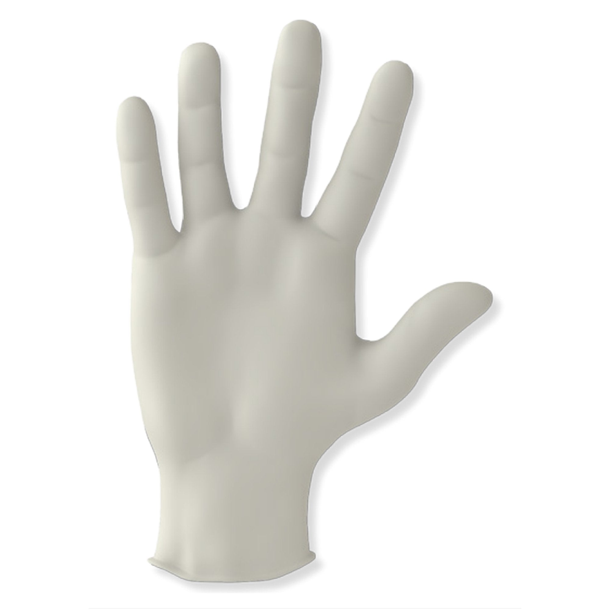 Polymed® Latex Exam Glove, Large, Ivory - Gloves>Exam Gloves - Ventyv