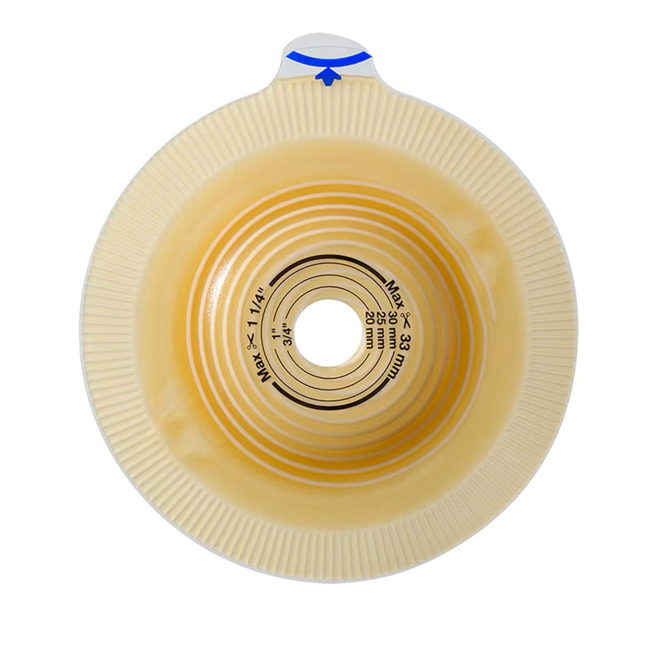 Assura Colostomy Barrier With 1-Inch Stoma Opening-"Ostomy Barrier Assura Xpro Precut, Extended Wear Silicone Based Adhesive 50 mm Flange Red Code System Synthetic Resin 1 Inch Opening"