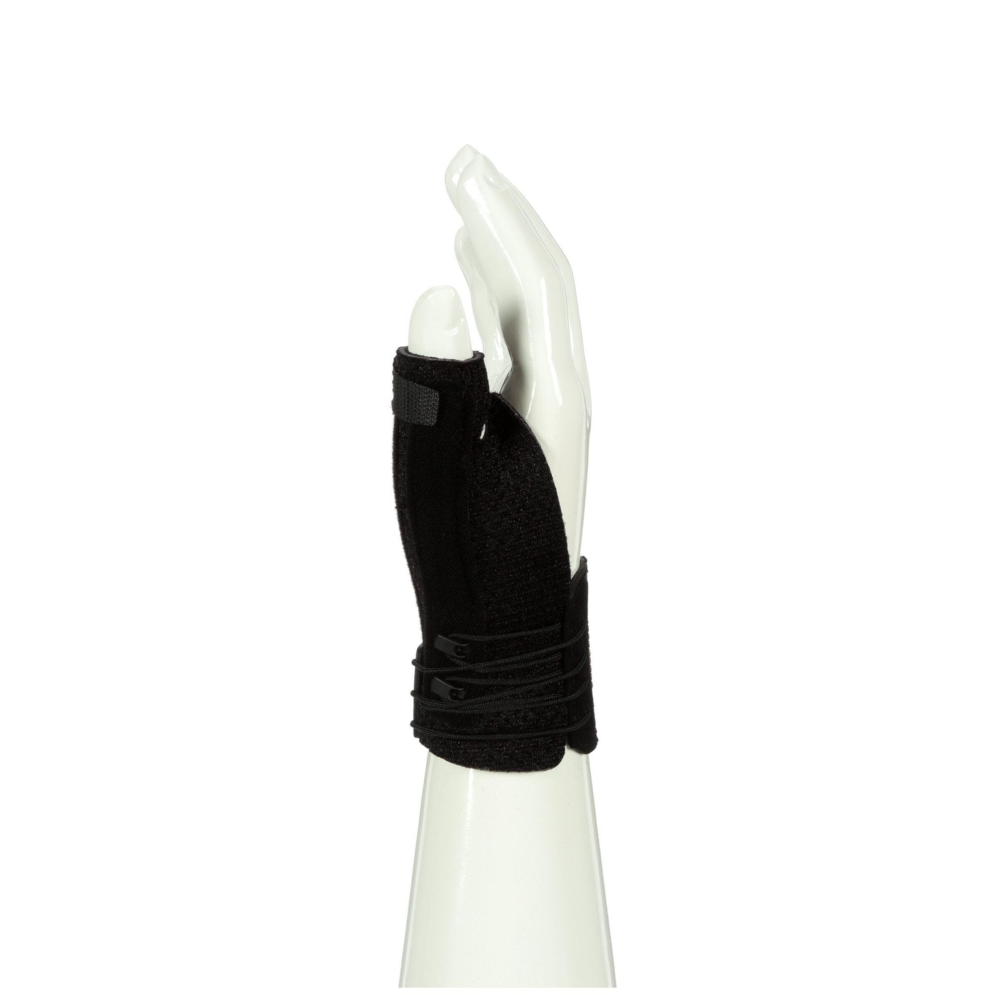 3M Futuro Deluxe Thumb Stabilizer, Small / Medium-Thumb Stabilizer 3M Futuro Deluxe Adult Small / Medium Lacing System Left or Right Hand Black
