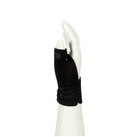 3M Futuro Deluxe Thumb Stabilizer, Small / Medium-Thumb Stabilizer 3M Futuro Deluxe Adult Small / Medium Lacing System Left or Right Hand Black