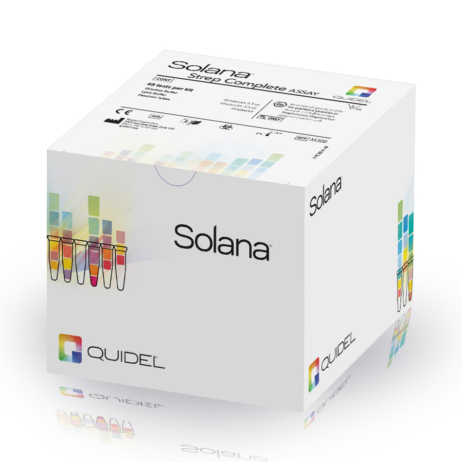 Quidel Solana® Strep Complete Respiratory Test Kit - Clinical Laboratory>Test Kits - Quidel