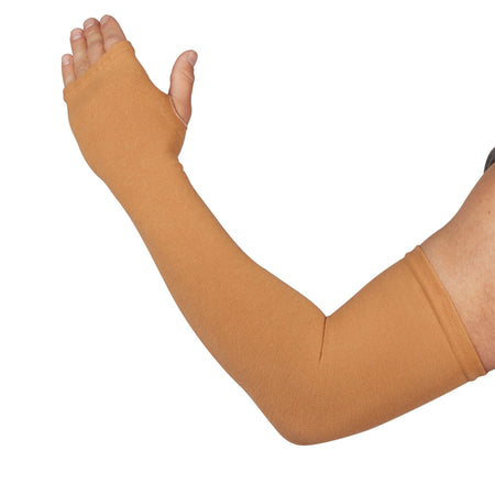 McKesson Protective Skin Sleeve, Arm/Wrist/Hand, Medium, Beige - Apparel>Protective Sleeves - McKesson Brand