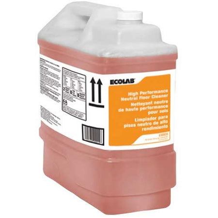 Ecolab Floor Cleaner Liquid Container-Floor Cleaner Ecolab Liquid 2.5 gal. Jug Sweet Scent Manual Pour