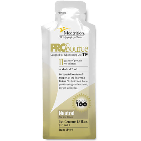 ProSource TF Ready to Hang Tube Feeding Formula, 45 mL Pouch-Tube Feeding Formula ProSource TF Unflavored Liquid 45 mL Pouch