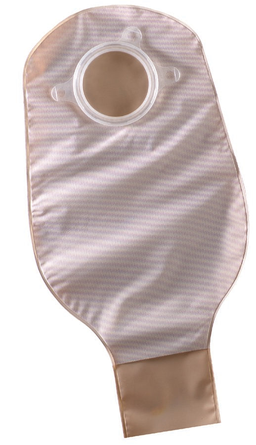 Natura Sur-Fit Two-Piece Drainable Opaque Colostomy Pouch, 2-Inch Flange, 10-Inch Length-Colostomy Pouch Sur-Fit Natura Two-Piece System 10 Inch Length Drainable
