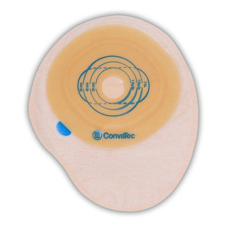 Esteem + One-Piece Closed End Transparent Filtered Ostomy Pouch, 8 Inch Length, 13/16 to 2 Inch Stoma-Ostomy Pouch Esteem+ One-Piece System 8 Inch Length Trim to Fit 13/16 to 2-3/4 Inch Stoma Closed End