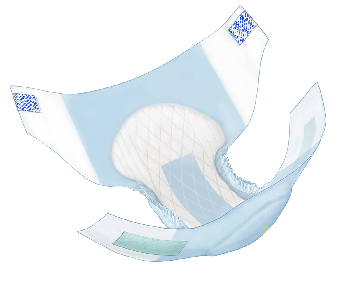 Wings Extra Heavy Absorbency Incontinence Brief, Extra Large-Unisex Adult Incontinence Brief Wings Ultra X-Large Disposable Heavy Absorbency