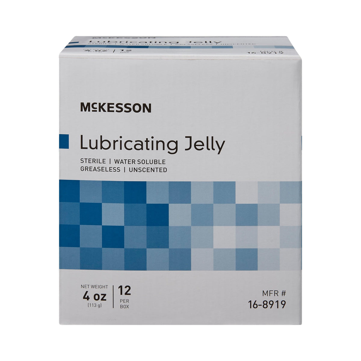 McKesson Lubricating Jelly, 4-ounce Tube-Lubricating Jelly McKesson 4 oz. Tube Sterile