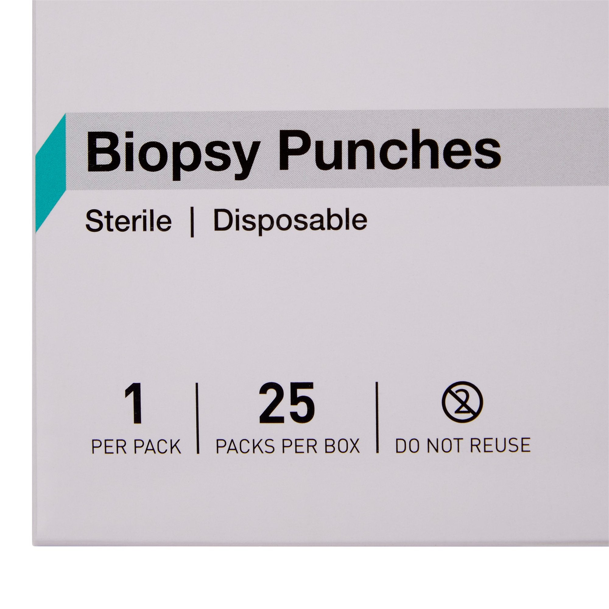 McKesson Argent Disposable Biopsy Punches, 5.0 mm-Biopsy Punch McKesson Argent Dermal 5 mm