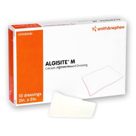 AlgiSite M Alginate Dressing, 2 x 2 inch - Wound Care>Advanced Wound Care>Alginate Dressings - Smith & Nephew