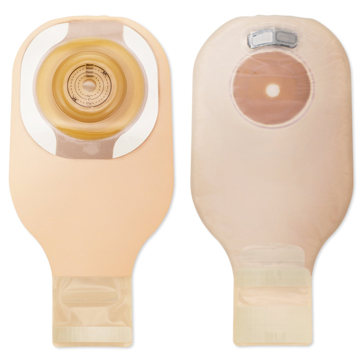 Premier One-Piece Drainable Ultra Clear Filtered Ostomy Pouch, 12-Inch Length, Up to 1-Inch Stoma-"Ostomy Pouch Premier One-Piece System 12 Inch Length Soft Convex, Trim to Fit Up to 1 Inch Stoma Drainable"