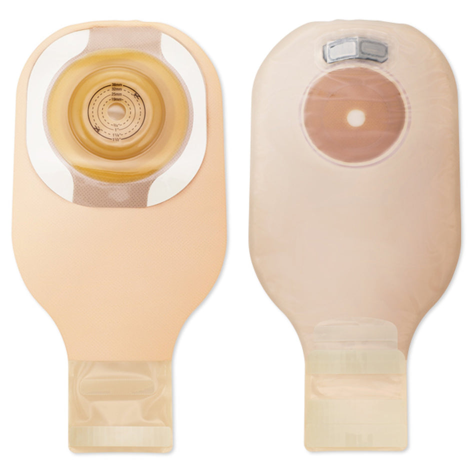 Premier One-Piece Drainable Ultra Clear Filtered Ostomy Pouch, 12-Inch Length, Up to 1-Inch Stoma-"Ostomy Pouch Premier One-Piece System 12 Inch Length Soft Convex, Trim to Fit Up to 1 Inch Stoma Drainable"