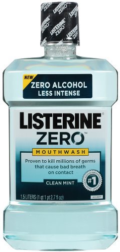 Listerine Zero Mouthwash-Mouthwash Listerine Zero 1.5 Liter Clean Mint Flavor