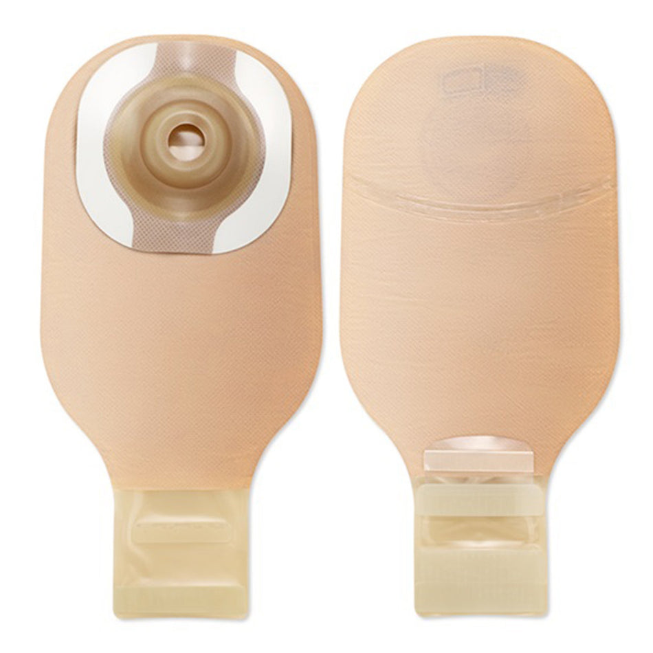 Premier One-Piece Drainable Beige Ostomy Pouch, 12-Inch Length, Up to 1-Inch Stoma-"Ostomy Pouch Premier One-Piece System 12 Inch Length Convex, Trim to Fit Up to 2 Inch Stoma Drainable"