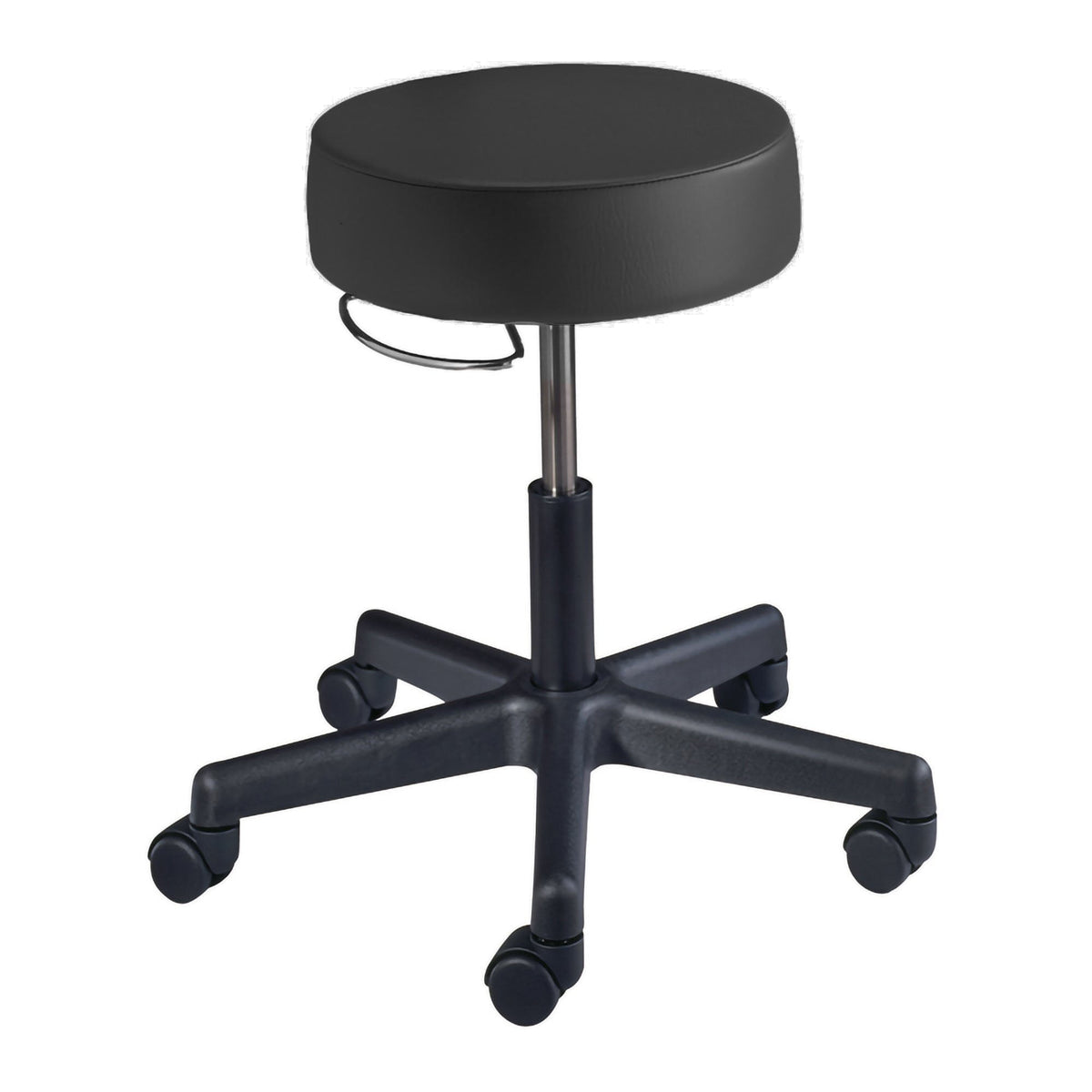 McKesson Round Pneumatic Exam Stool, Black, without Backrest - Furnishings>Seating>Stools - McKesson Brand