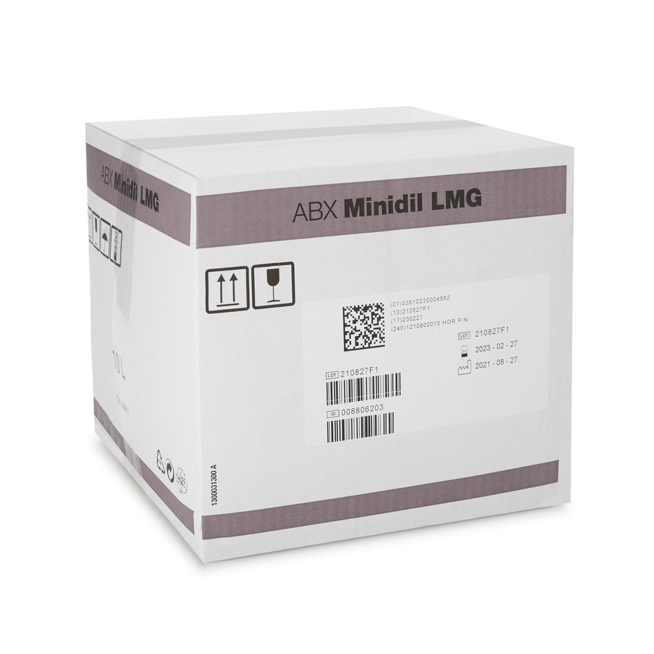 ABX Minidil LMG Reagent for use with ABX Micros 60 Analyzer, Blood Cell Counting-Hematology Reagent ABX Minidil LMG Blood Cell Counting For ABX Micros 60 Analyzer
