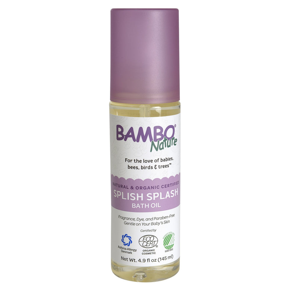 Bambo� Nature Splish Splash Bath Oil, 145 mL bottle-Bath Oil Bambo� Nature Splish Splash 4.9 oz. Bottle Unscented Oil
