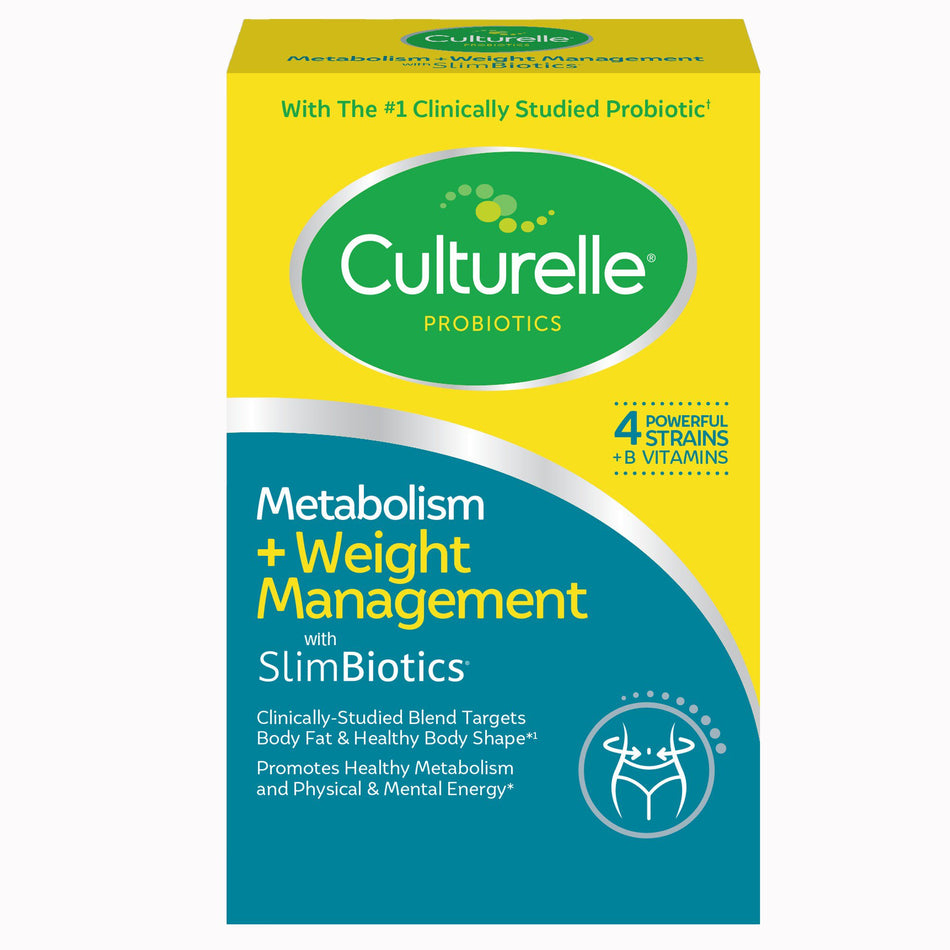 Culturelle® Metabolism + Weight Management with SlimBiotics® Capsules - Pharmaceuticals>Over the Counter>Gastrointestinal>...